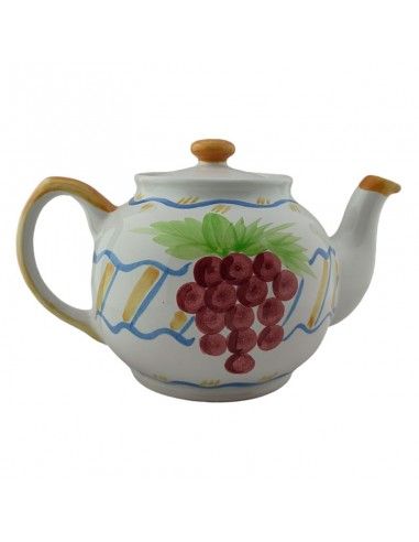 TETERA CERAMICA UVAS 14x23