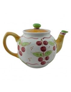 TETERA CERAMICA CEREZAS 14x23
