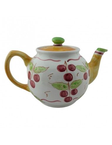 TETERA CERAMICA CEREZAS 14x23