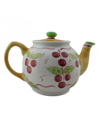 TETERA CERAMICA CEREZAS 14x23