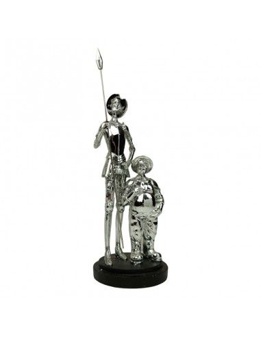FIGURA DON QUIJOTE Y SANCHO PANZA 37x14