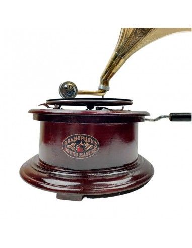 GRAMOFONO ANTIGUO CON BOCINA 70x37