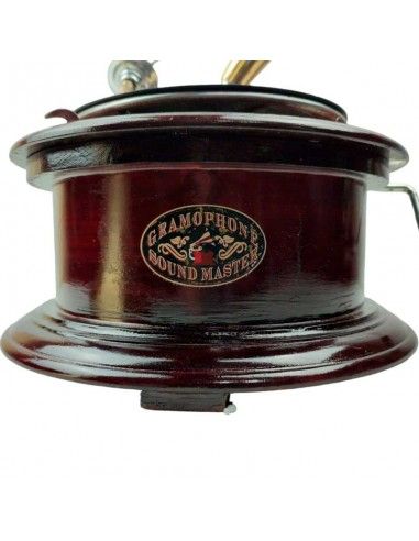 GRAMOFONO ANTIGUO CON BOCINA 70x37