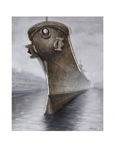 CUADRO BARCO EFECTO TRIDIMENSIONAL