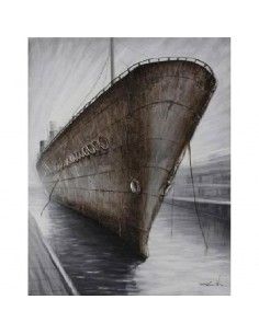 CUADRO BARCO EFECTO TRIDIMENSIONAL