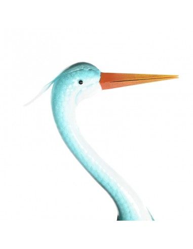 FIGURA GARZA METAL 100x44