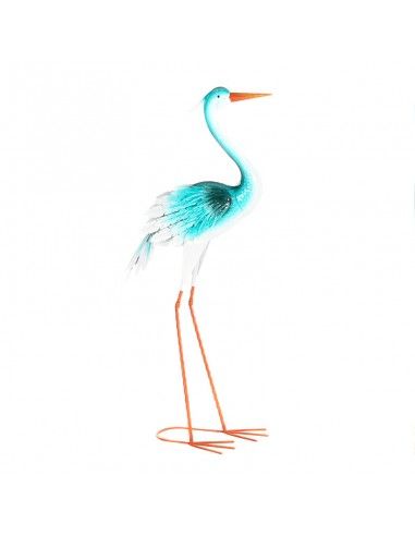 FIGURA GARZA METAL 100x44