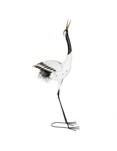 FIGURA GARZA METAL 120x55 2
