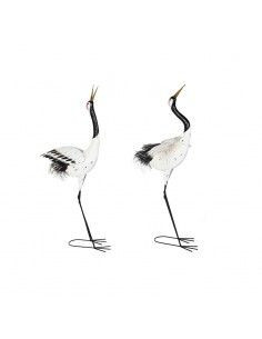 FIGURA GARZA METAL 120x55