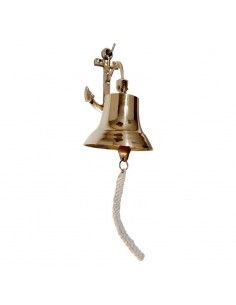 CAMPANA ANCLA LATON 26x14.5 cm
