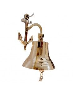 CAMPANA ANCLA LATON 26x14.5 cm 2