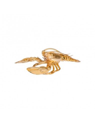 FIGURA LANGOSTA PLATA O DORADO