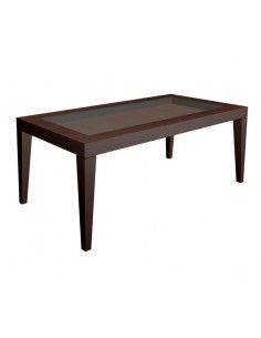 MESA DE COMEDOR MADERA CON...