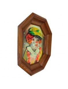 CUADRO PAYASO EN RELIEVE 41x35 2