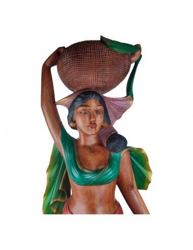 FIGURA DE MUJER INDONESIA 154x50