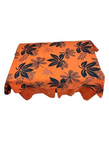 ROPA MESA CAMILLA NARANJA 130x80