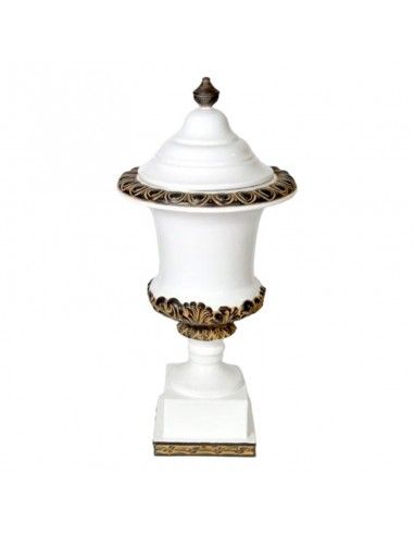 TIBOR DE CERAMICA BLANCO 31x16