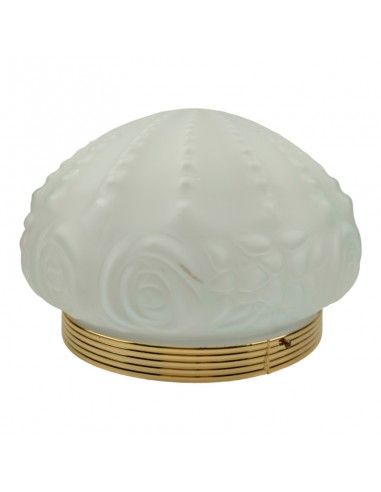 PLAFON DE TECHO CRISTAL BLANCO 22x32