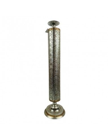 CANDELABRO PLATEADO Y DORADO 78x19