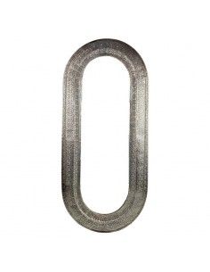 ESPEJO METAL CALADO PLATA...