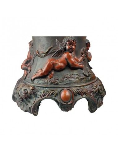 LAMPARA DE PIE FIGURA MUJER 119x52