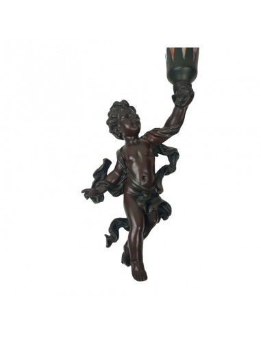 APLIQUE DE PARED ANGEL CON TULIPA DE...