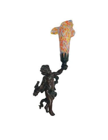 APLIQUE DE PARED ANGEL CON TULIPA DE...