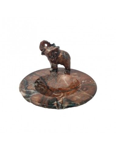 CENICERO ELEFANTE ALABASTRO 10x15.5