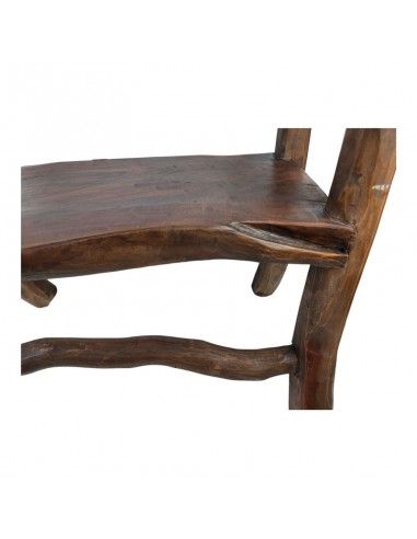 SILLÓN BANCO MADERA DE TECA 73x76