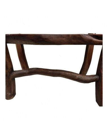 SILLÓN BANCO MADERA DE TECA 73x76