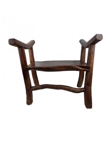 SILLÓN BANCO MADERA DE TECA 73x76