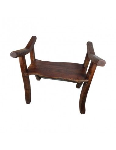 SILLÓN BANCO MADERA DE TECA 73x76