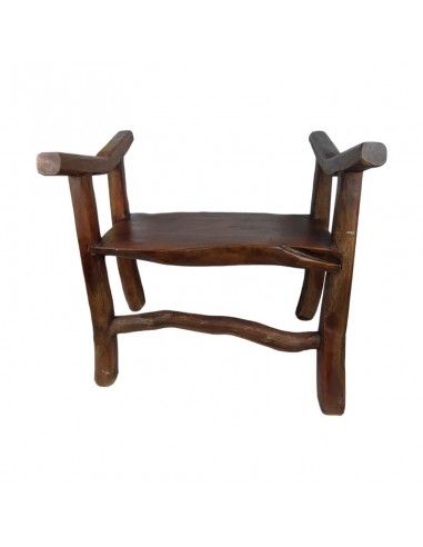 SILLÓN BANCO MADERA DE TECA 73x76