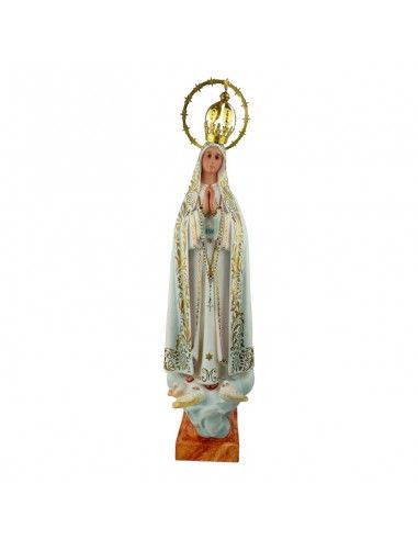 FIGURA VIRGEN DE FATIMA 61x16