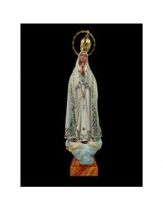 FIGURA VIRGEN DE FATIMA 61x16 2