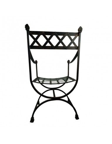 SILLÓN FORJA ORO ENVEJECIDO 92x50