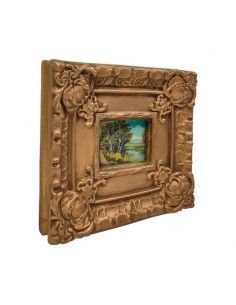 CUADRO PAISAJE CLASICO 19x21 2