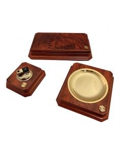 JUEGO DE FUMADOR MADERA Y... 2