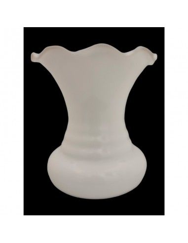 TULIPA FLOR CRISTAL BLANCO 17x14