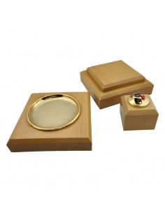 JUEGO DE FUMADOR MADERA Y... 2