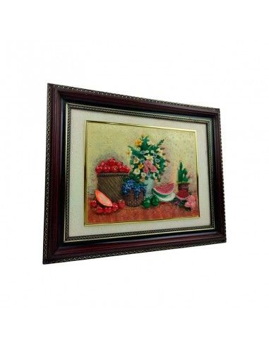 CUADRO FRUTA RESINA 43x53