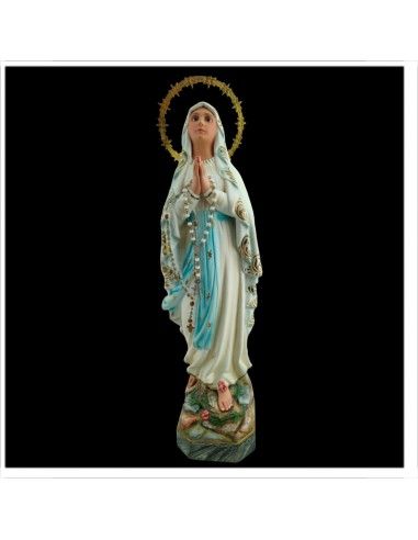 FIGURA VIRGEN DE LOURDES 34.5x10