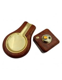 JUEGO DE FUMADOR MADERA Y... 2
