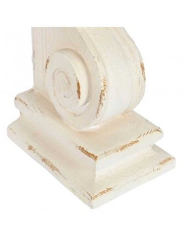 CONSOLA MADERA BLANCO DECAPE Y...