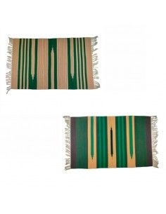 ALFOMBRA ALGODÓN VERDE 60x90