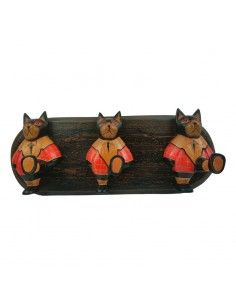 PERCHA DE PARED GATO - OSO... 2