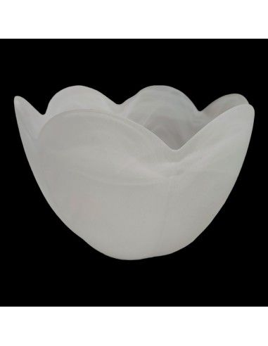 TULIPA FLOR CRISTAL BLANCO 13x18