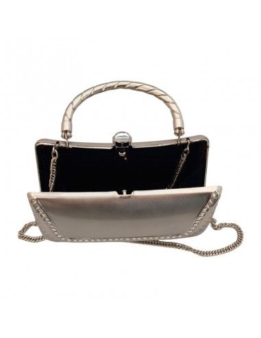 BOLSO DE FIESTA DORADO - PLATA 9x55