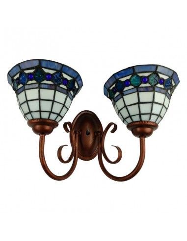 APLIQUE DE INTERIOR TIFFANY 24x41