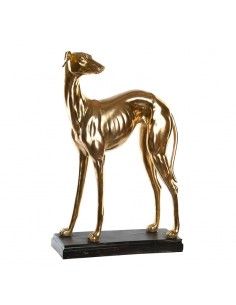 FIGURA GALGO ORO 65.5x44.5cm